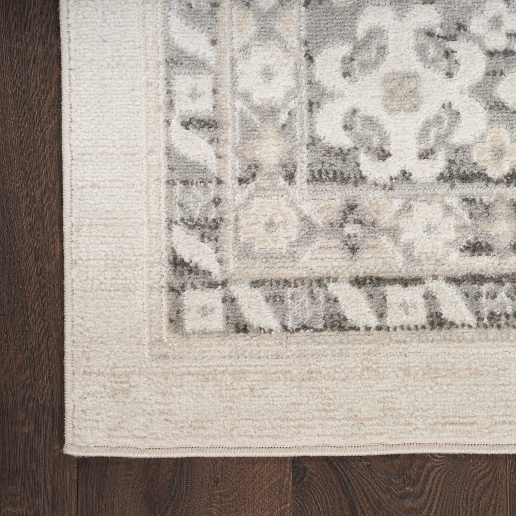 nourison serenity home srh01 ivory grey rug