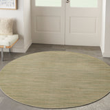 nourison nourison essentials nre01 green gold rug