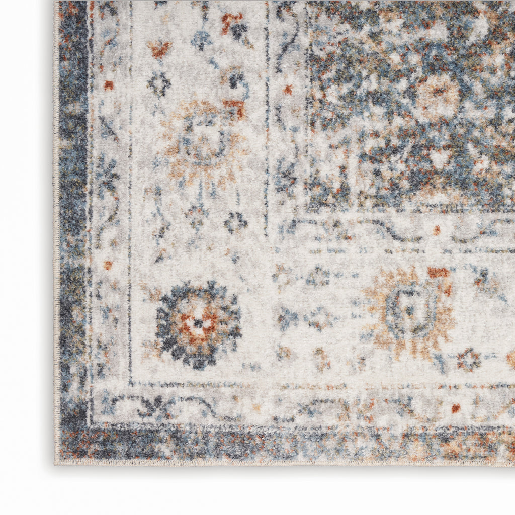 nourison astra machine washable asw16 ivory multicolor rug