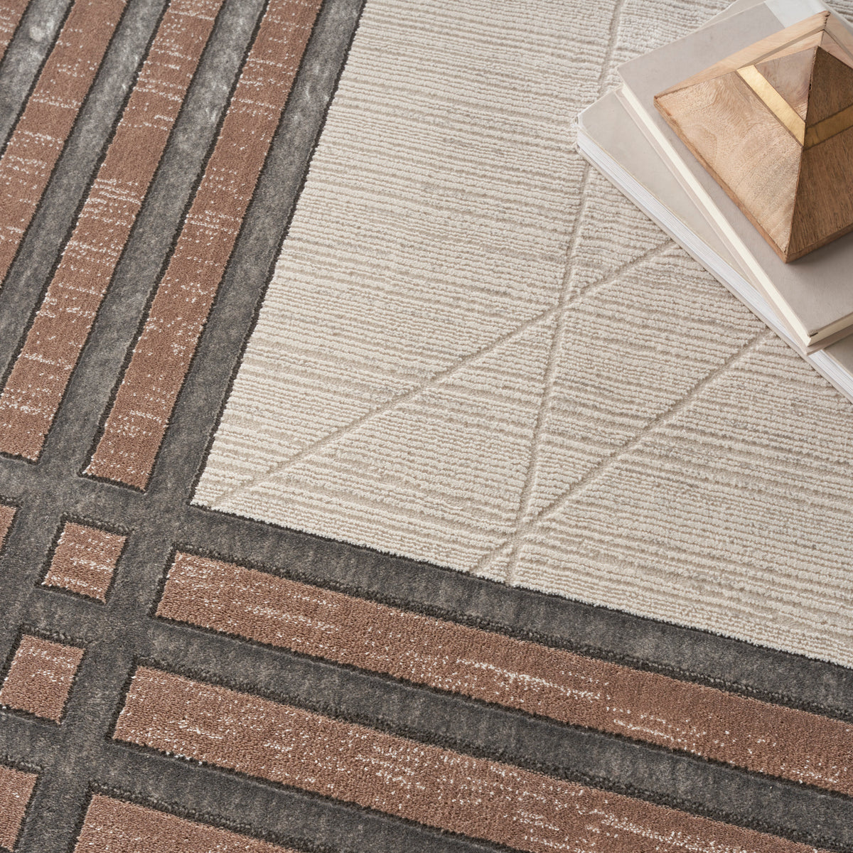 nourison desire dsr01 ivory silver rug