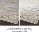 nourison glitz glz11 grey multicolor rug