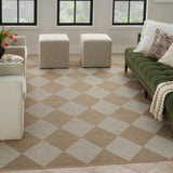 nourison washable modern jute mdj01 natural ivory rug