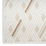nourison care free caf05 ivory beige rug