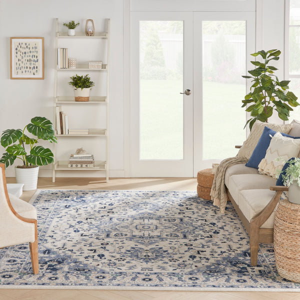 nourison passion psn33 ivory grey rug