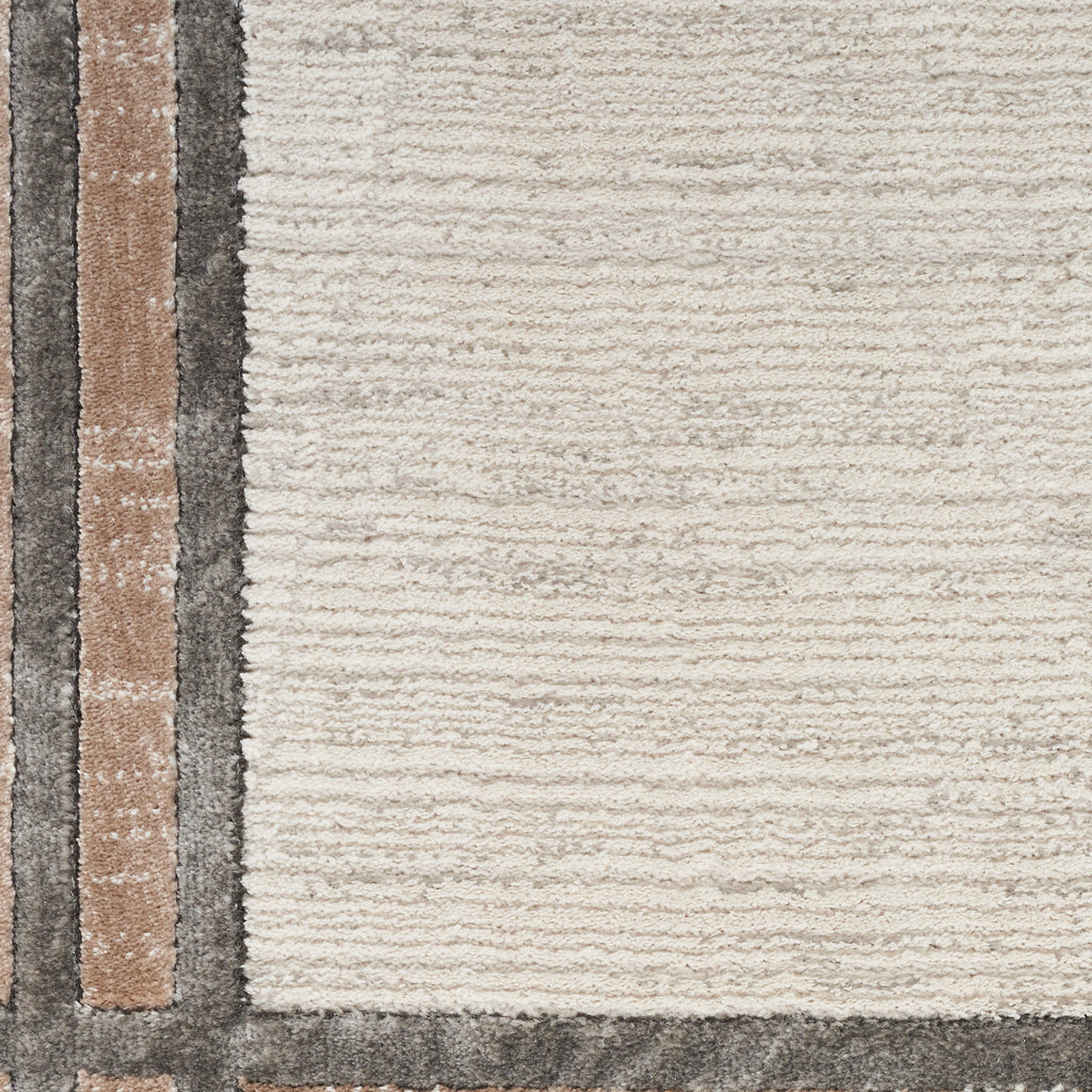nourison desire dsr01 ivory silver rug
