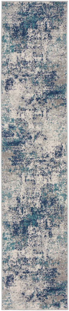 nourison passion psn36 ivory teal rug