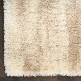 nourison dreamy shag drs01 ivory beige rug