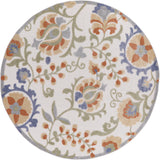 nourison aloha alh17 ivory blue rug