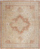 nourison nourison essentials persian nre07 beige rust rug