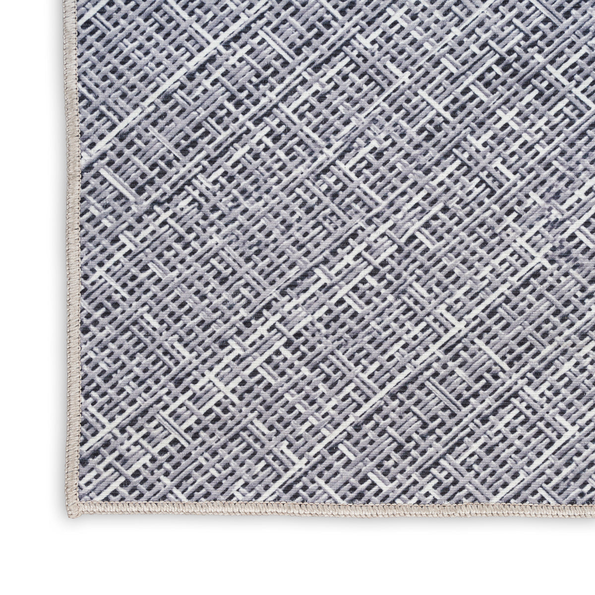 nourison nourison washables nwb08 grey rug