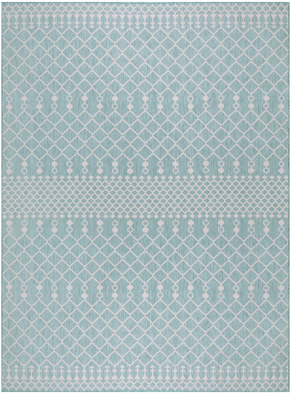 nourison positano pos02 aqua rug