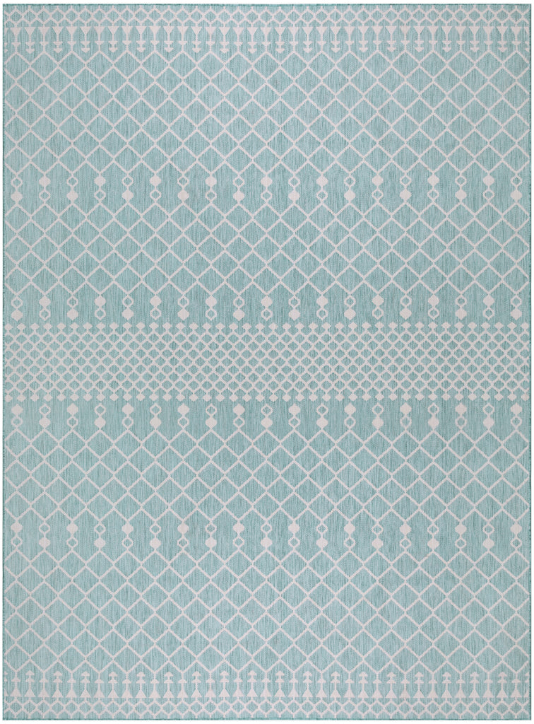 nourison positano pos02 aqua rug