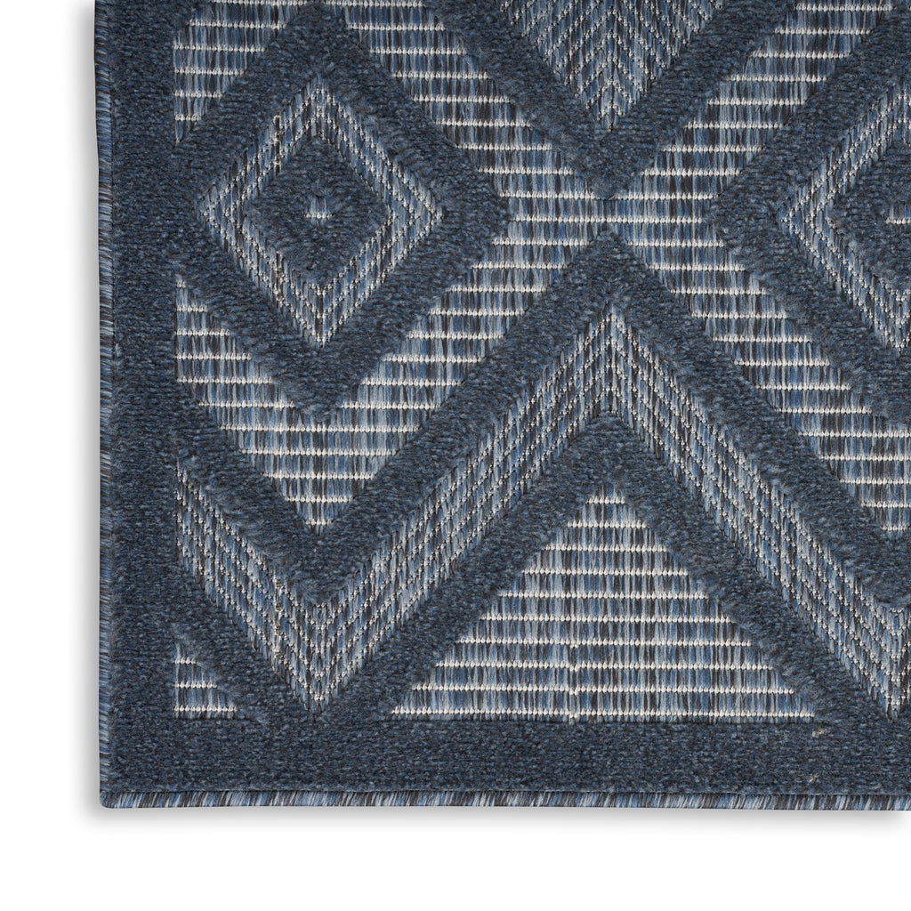 nourison versatile nrv01 navy blue rug