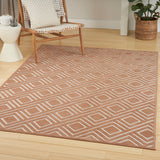 nourison care free caf03 copper rug