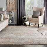 nourison lucent lcn07 silver red rug