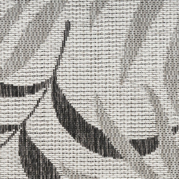 nourison garden oasis goa01 grey rug
