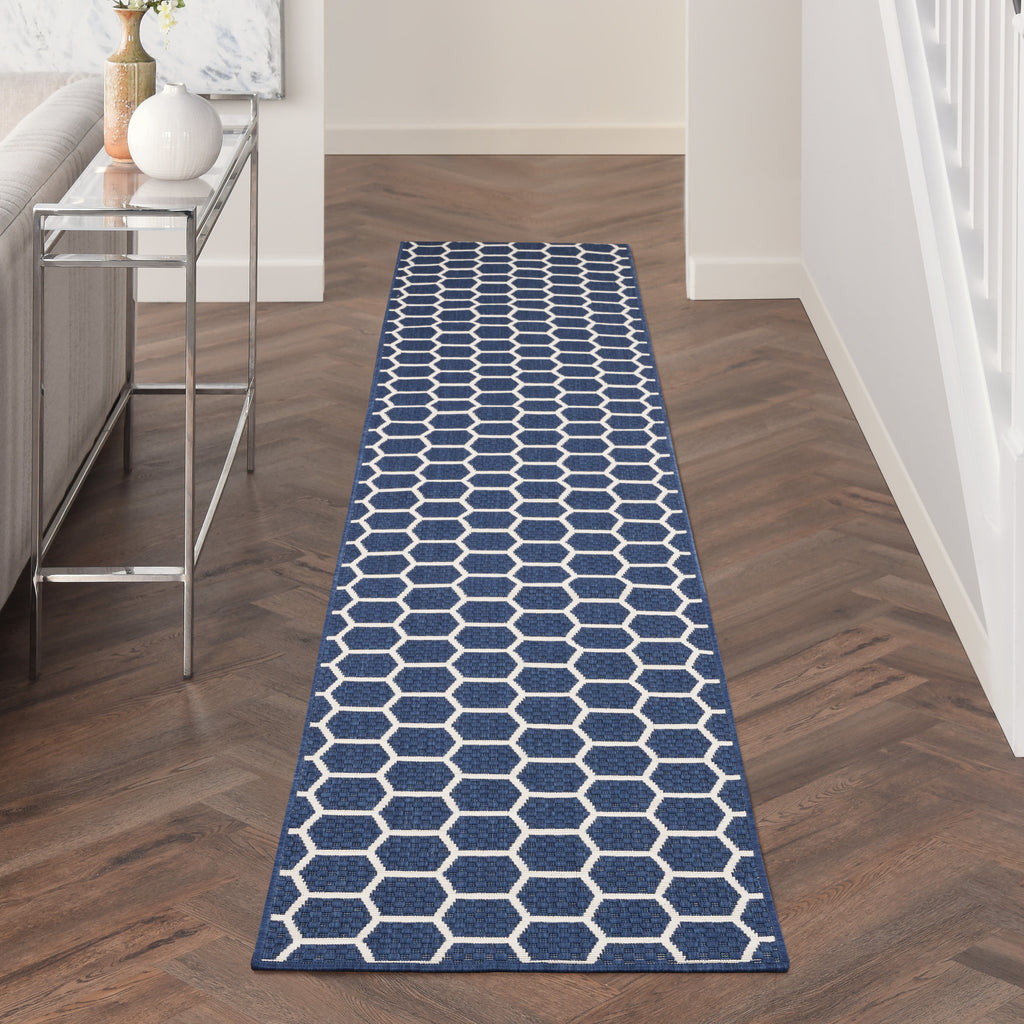 nourison twist reversible tws01 navy rug