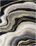 nourison prismatic prs31 charcoal grey rug