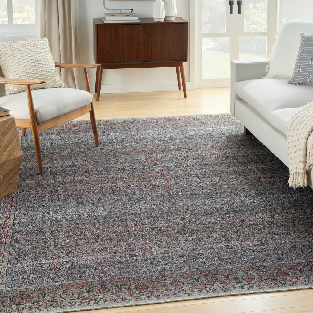 nourison grand washables grw04 emerald rug