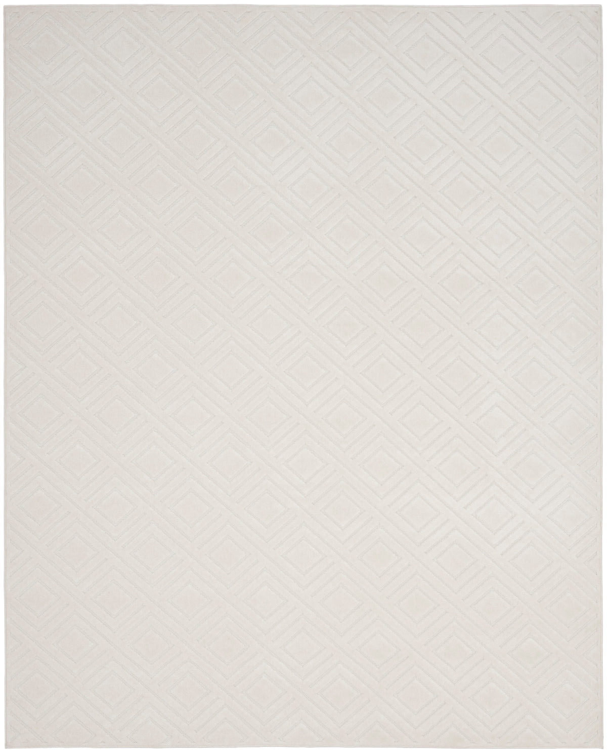 nourison care free caf03 ivory rug