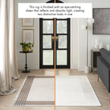 nourison desire dsr01 ivory silver rug