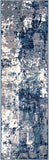 nourison grafix grf38 navy blue rug