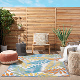 nourison aloha alh18 ivory multi rug