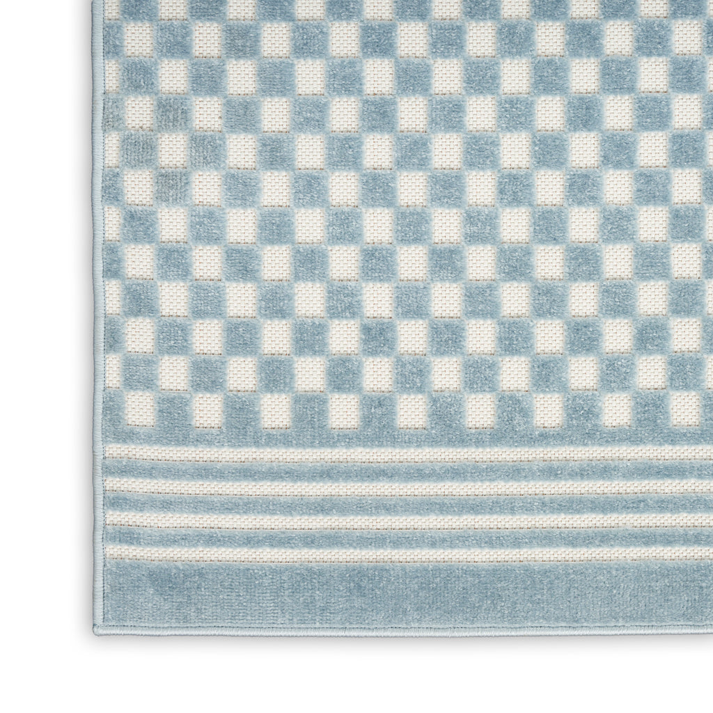 nourison care free caf02 blue rug
