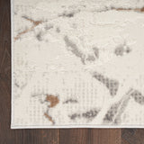 nourison elation etn13 ivory grey rug
