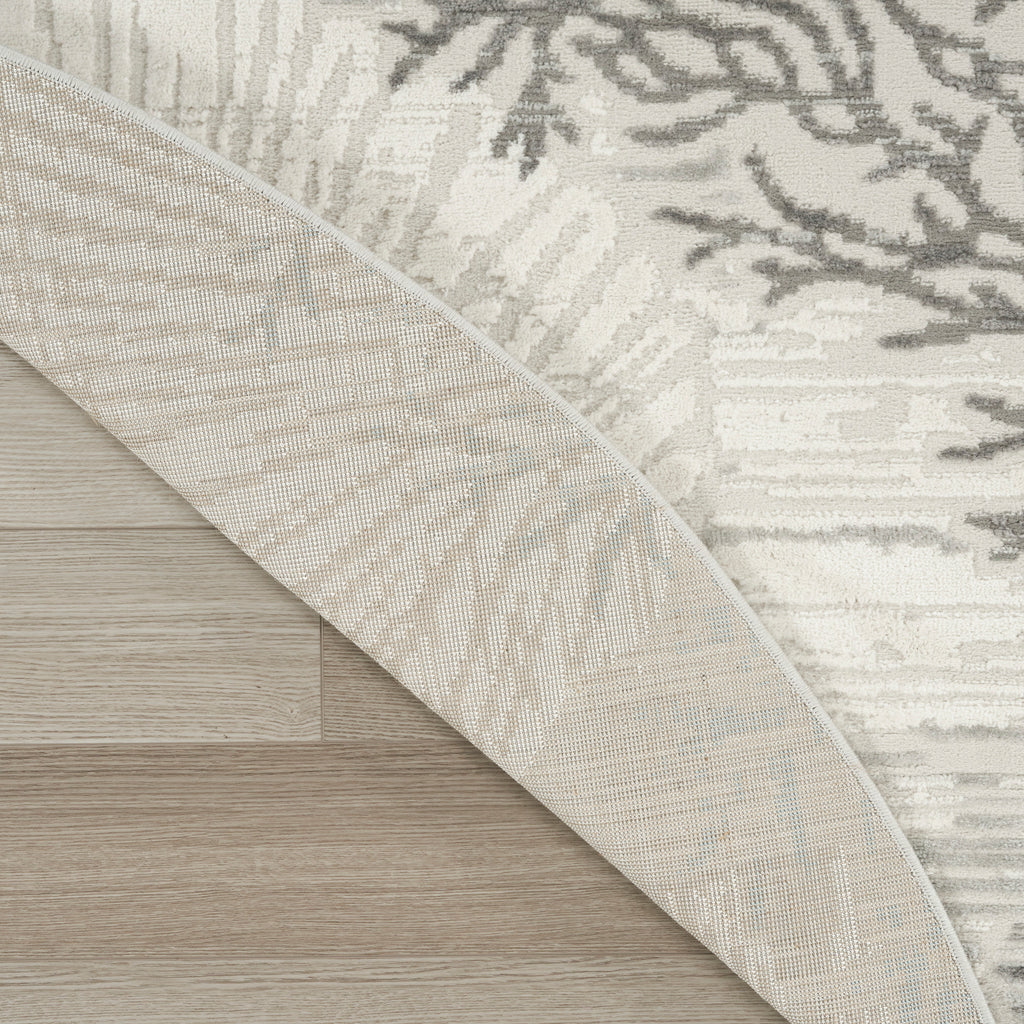 nourison seaside sds04 ivory grey blue rug