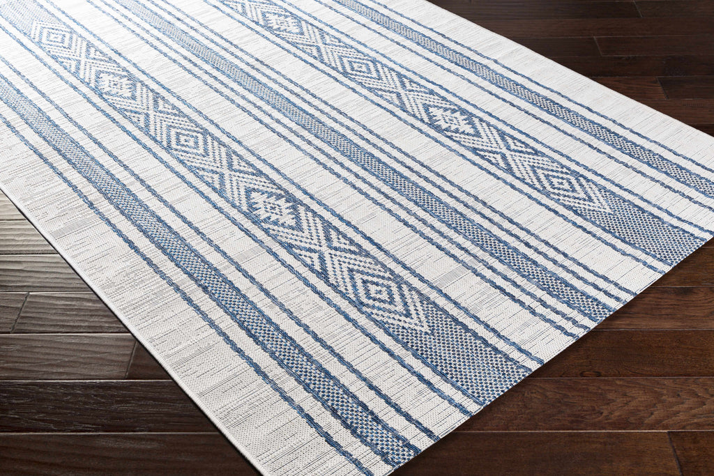 Hauteloom Yankalilla YANKA Navy Machine Made Polypropylene Rug