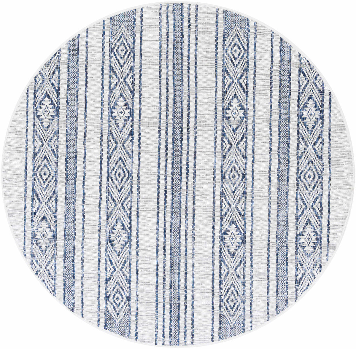 Hauteloom Yankalilla YANKA Navy Machine Made Polypropylene Rug