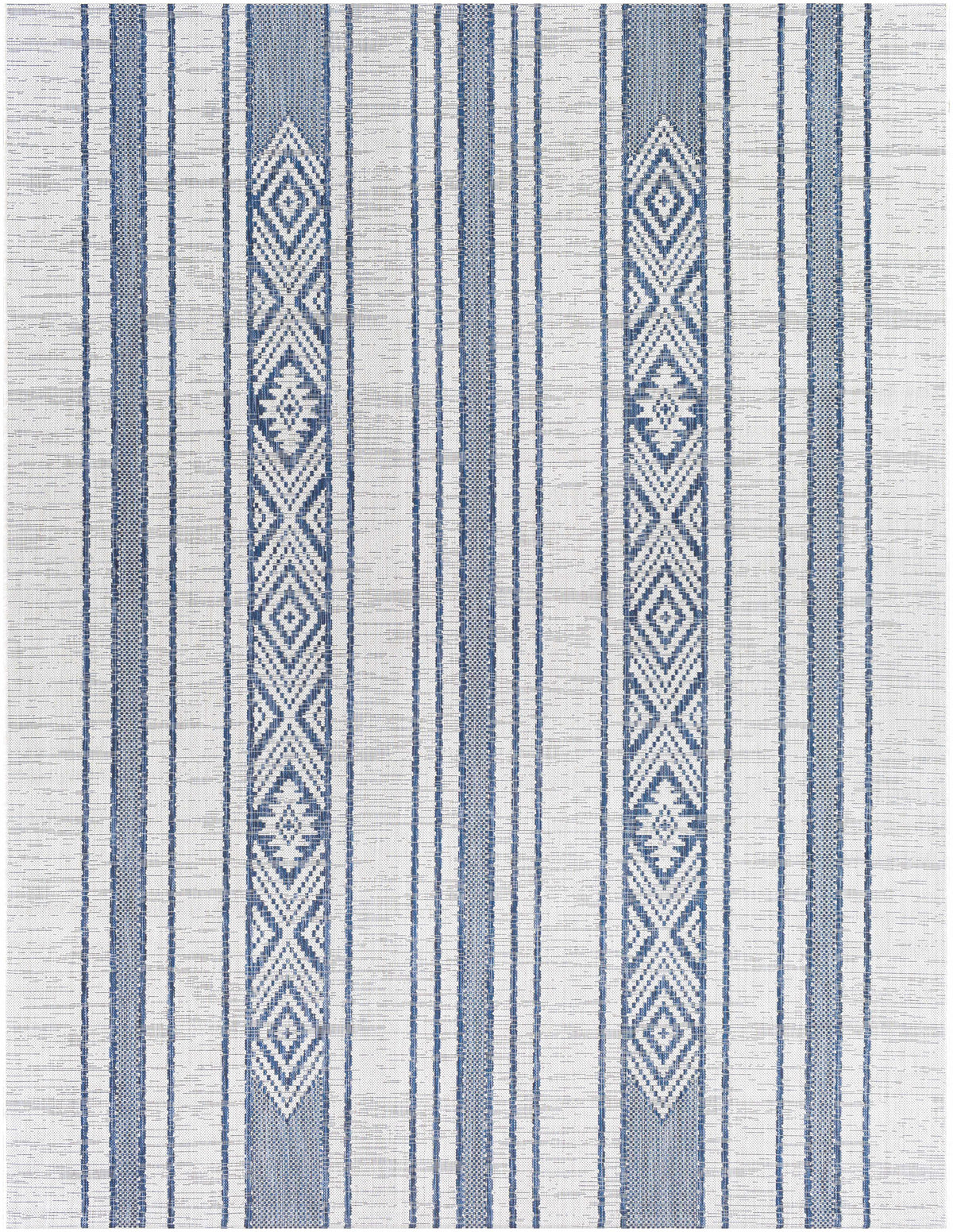 Hauteloom Yankalilla YANKA Navy Machine Made Polypropylene Rug