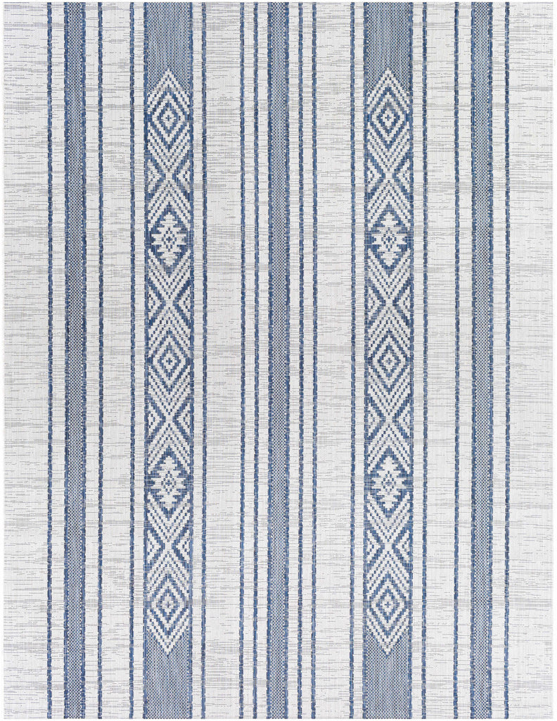 Hauteloom Yankalilla YANKA Navy Machine Made Polypropylene Rug