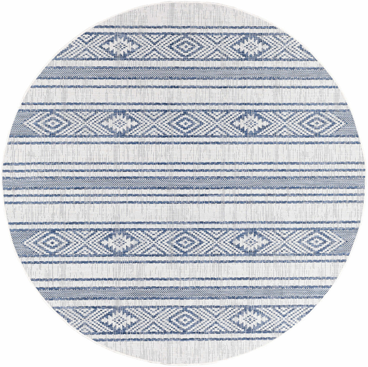 Hauteloom Yankalilla YANKA Navy Machine Made Polypropylene Rug