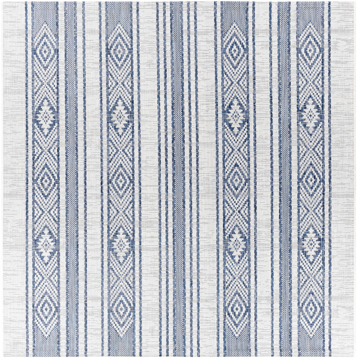 Hauteloom Yankalilla YANKA Navy Machine Made Polypropylene Rug