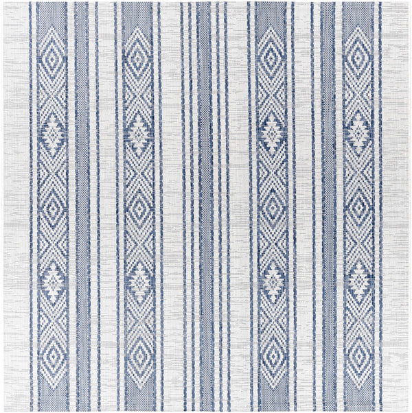 Hauteloom Yankalilla YANKA Navy Machine Made Polypropylene Rug