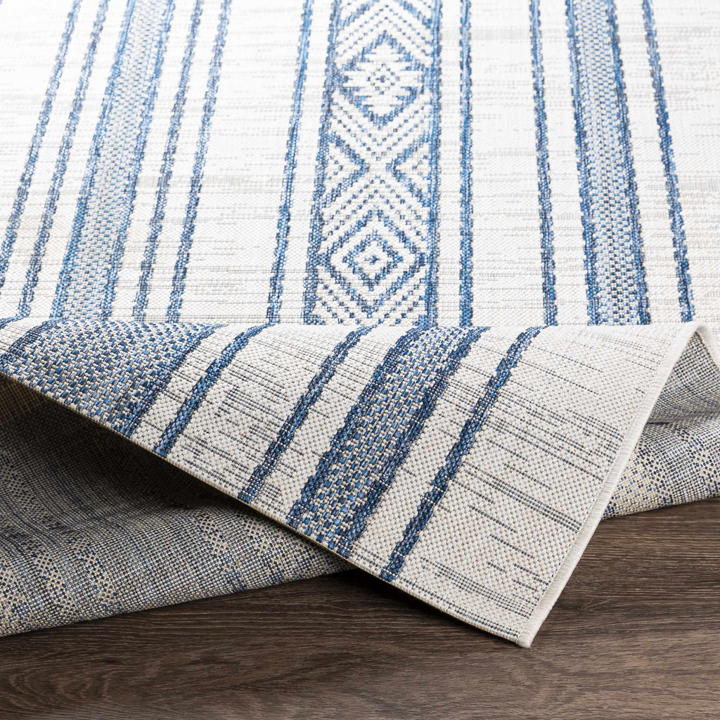 Hauteloom Yankalilla YANKA Navy Machine Made Polypropylene Rug