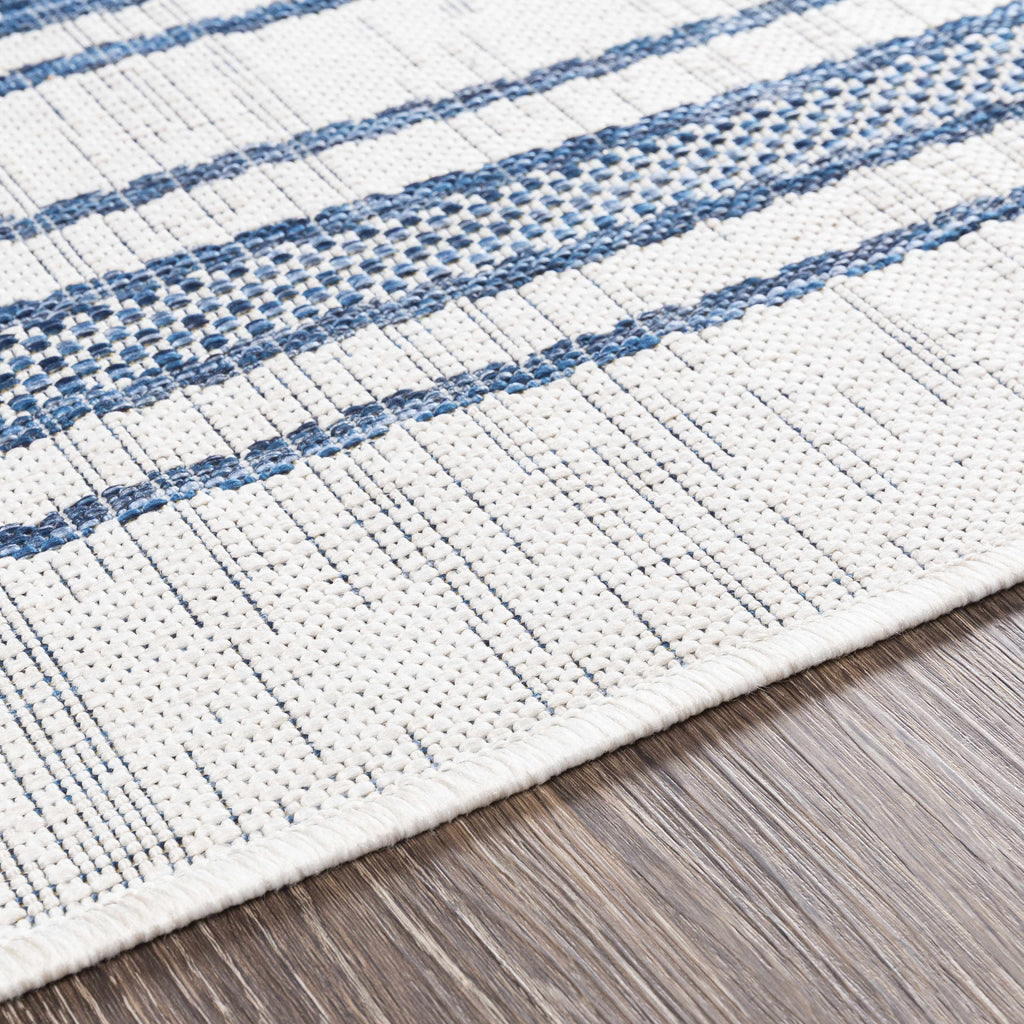 Hauteloom Yankalilla YANKA Navy Machine Made Polypropylene Rug