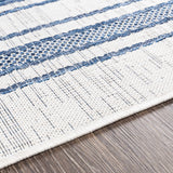 Hauteloom Yankalilla YANKA Navy Machine Made Polypropylene Rug
