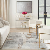 nourison iliana ili04 grey rug