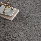 nourison dreamy shag drs05 grey rug