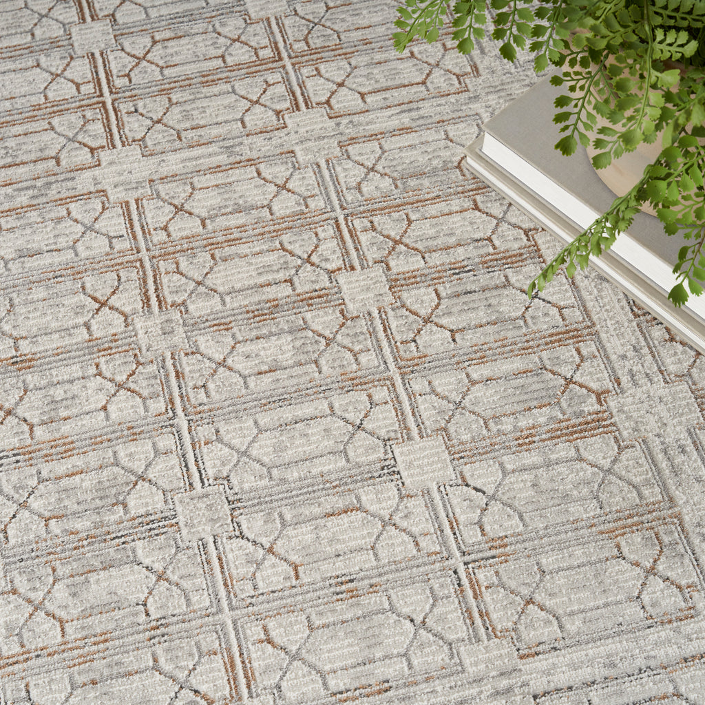nourison desire dsr07 ivory beige rug