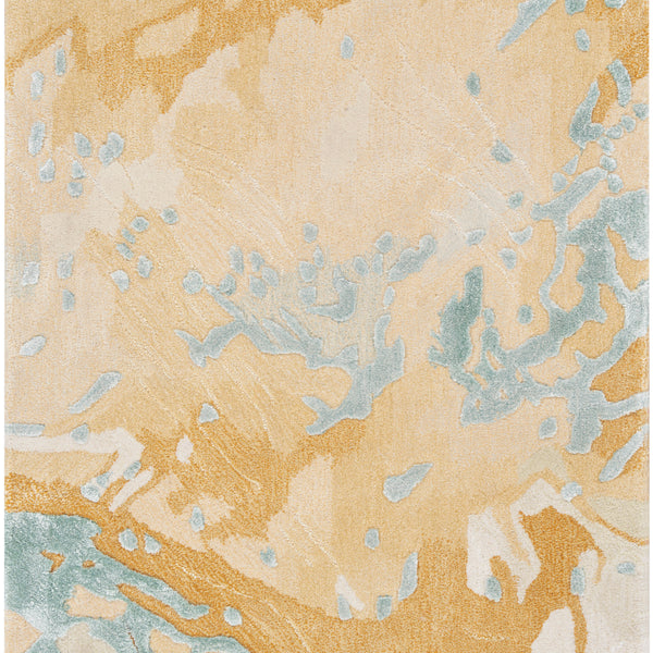 nourison prismatic prs36 sand blue rug