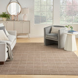 nourison serenity home srh05 mocha ivory rug