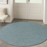 nourison washable solutions wsl01 aqua rug