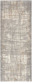 nourison ck950 rush ck950 ivory grey rug