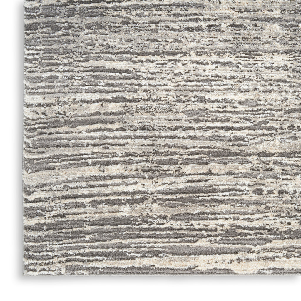 nourison sustainable trends sut01 ivory grey rug
