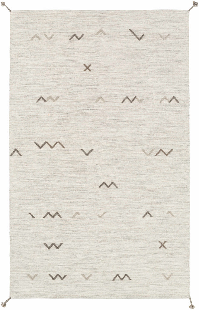 Hauteloom Yelm YEL LightGray Woven/Flatwoven Wool Rug