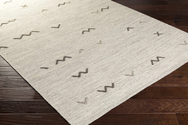 Hauteloom Yelm YEL LightGray Woven/Flatwoven Wool Rug
